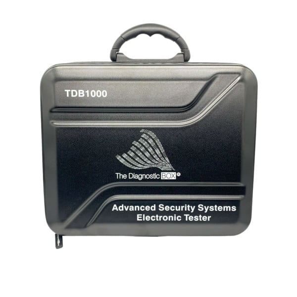 tdb1000 advanced security systems electronic tester case