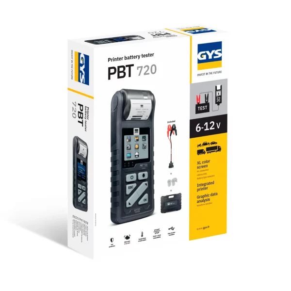 GYS PBT720 Professional Battery Tester Packaging